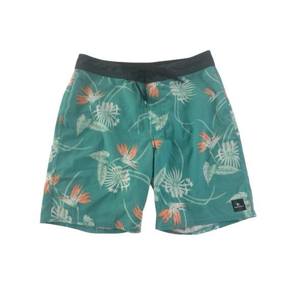 Rip Curl Other - Rip Curl Board Shorts Mens 30 Waist Floral Hawaiian Stretch Mirage #5693